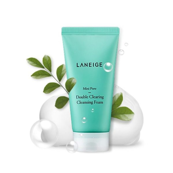 Laneige Mini-Pore Double Clearing Cleansing Foam