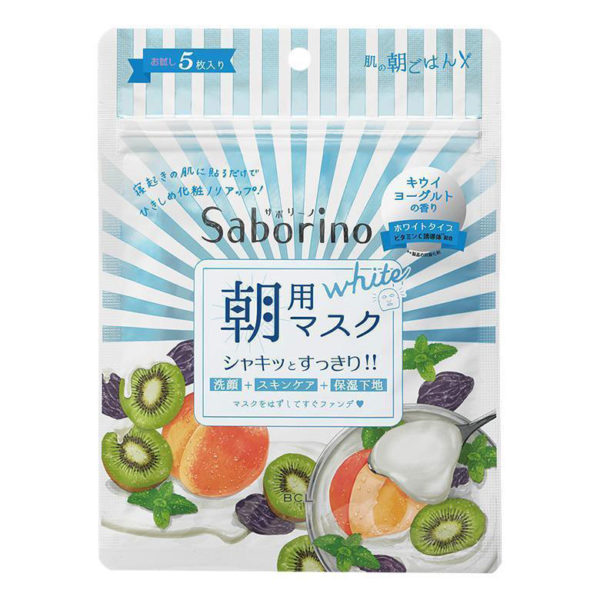 BCL Saborino Morning Mask Kiwi Yogurt