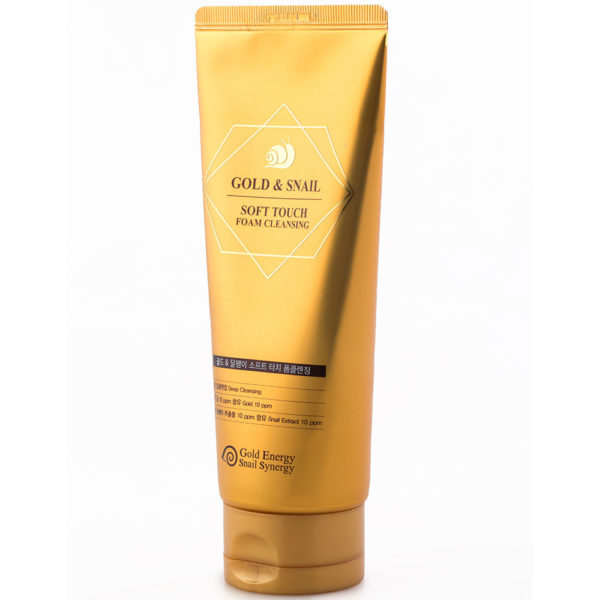 Gold Energy Snail Synergy 24K Gold Snail Soft Touch Foam Cleansing