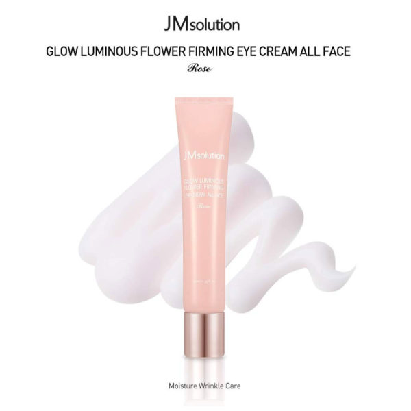 JM SOLUTION GLOW LUMINOUS FLOWER FIRMING EYE CREAM ALL FACE