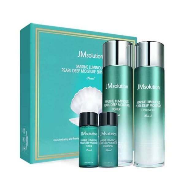 JM SOLUTION PEARL DEEP MOIST SKIN CARE SET (4piece)