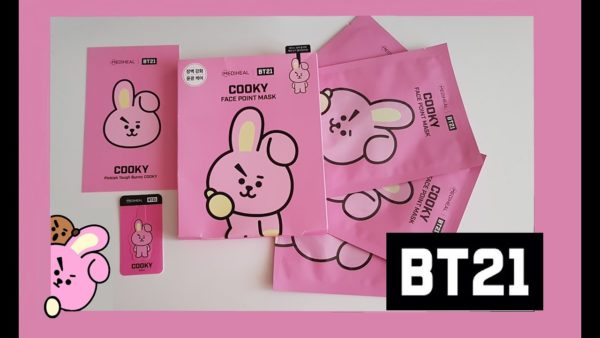 MEDIHEAL × BT21 COOKY FACE POINT MASK