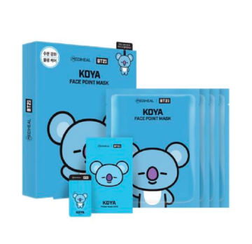 MEDIHEAL × BT21 KOYA FACE POINT MASK