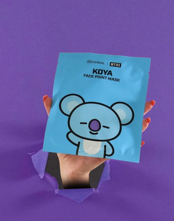 MEDIHEAL × BT21 KOYA FACE POINT MASK