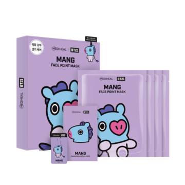 MEDIHEAL × BT21 MANG FACE POINT MASK