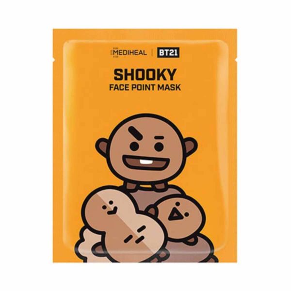 MEDIHEAL × BT21 SHOOKY FACE POINT MASK