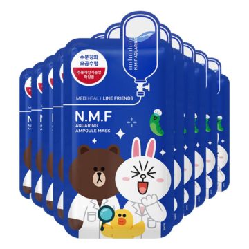 Mediheal Line Friends N.M.F Aquaring Ampoule Mask