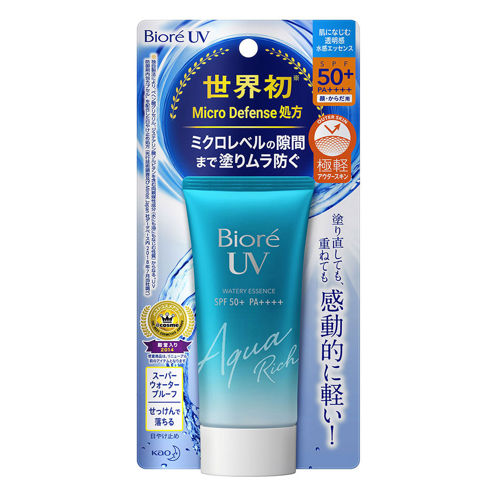 Buy UV AQUA Rich Watery Essence Water Base SPF50 at Low Price - TofuSecret ™