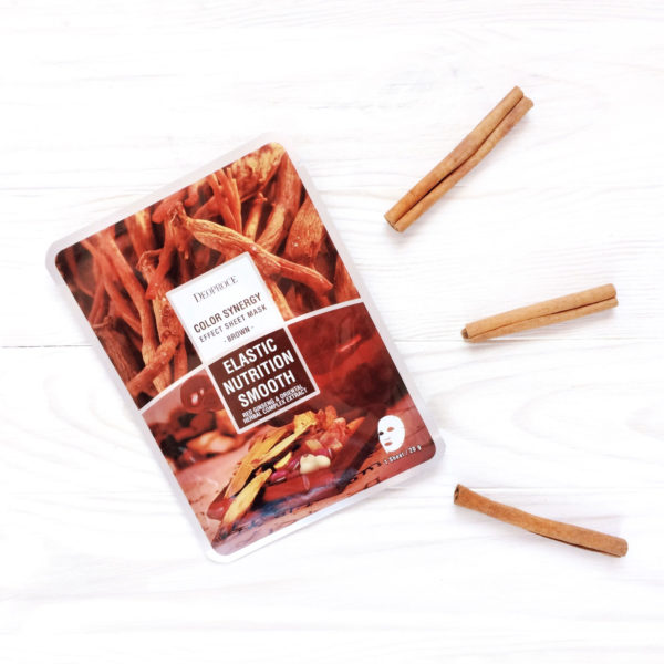 Deoproce Color Synergy Effect Sheet Mask – Brown