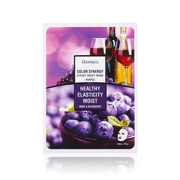 Deoproce Color Synergy Effect Sheet Mask – Purple