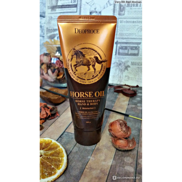 Deoproce Horse Oil Horse Therapy Hand & Body