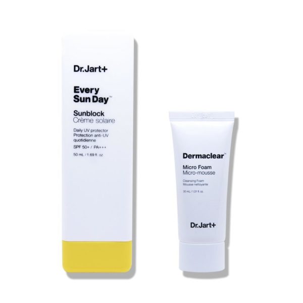 Dr. Jart+ Every Sun day Sun Fluid Special Set (with Dermaclear Micro Foam) (2 items)