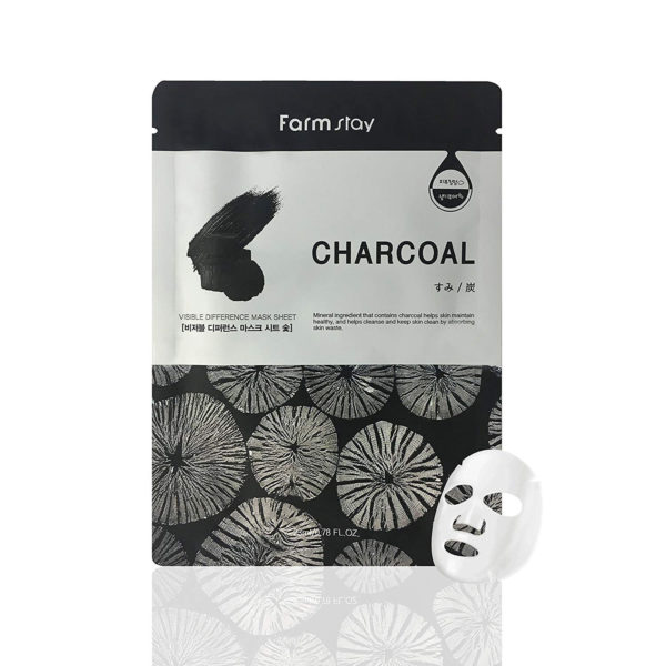 Farm Stay Charcoal Visible Difference Mask Pack