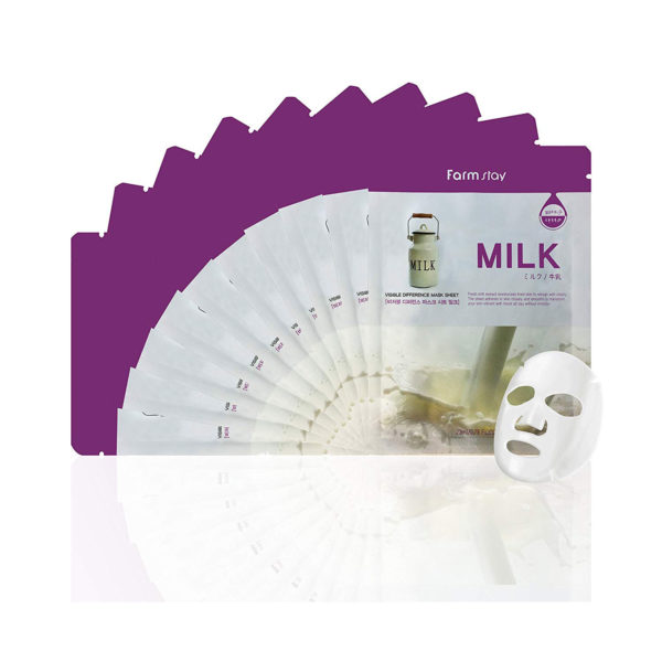 Farm Stay Milk Visible Difference Mask Sheet