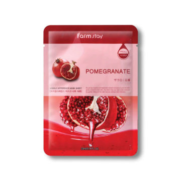 Farm Stay Pomegranate Visible Difference Mask Sheet