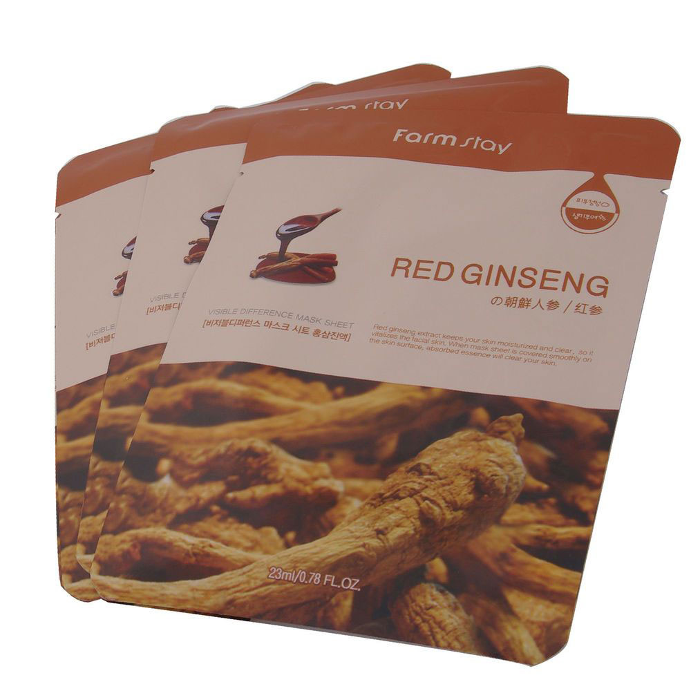 Farm Stay Red Ginseng Visible Difference Mask Sheet