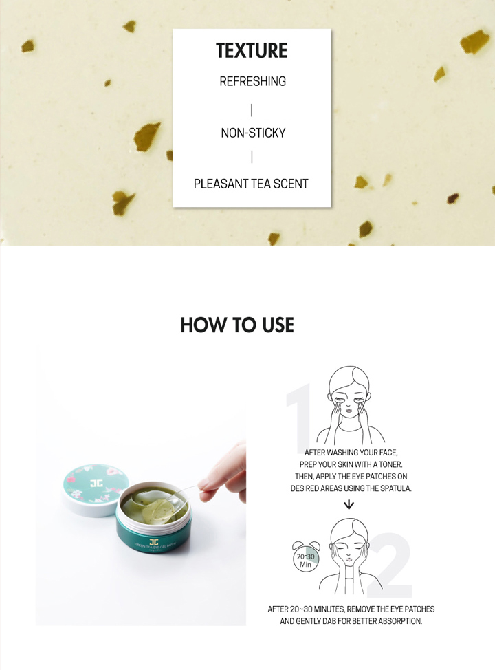 Jayjun Green Tea Eye Gel Patch (60pcs)