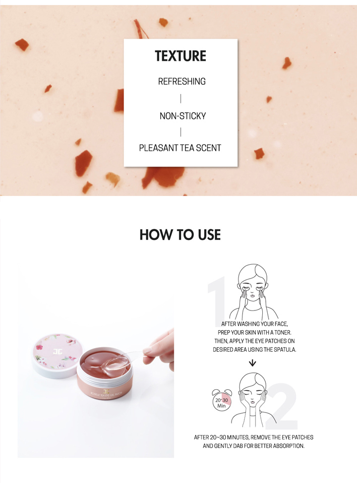 Jayjun Roselle Tea Eye Gel Patch (60pcs)
