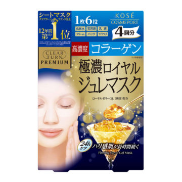 Kose CLEAR TURN PREMIUM Royal Jelly Mask Collagen