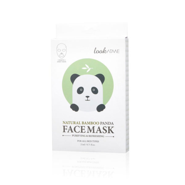 LOOK AT ME Natural Bamboo Panda Face Mask