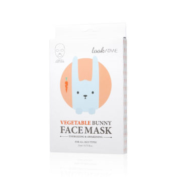 LOOK AT ME Vegetable Bunny Face Mask