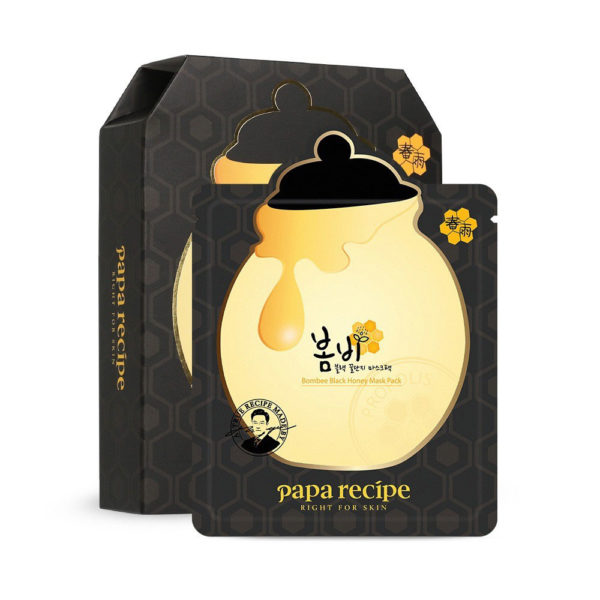 Papa Recipe Bombee Black Honey Mask Pack (10 pcs)