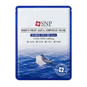 SNP Bird's Nest Aqua Ampoule Mask