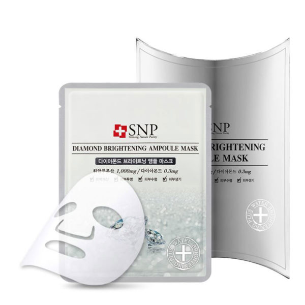 SNP Diamond Brightening Ampoule Mask (10piece)