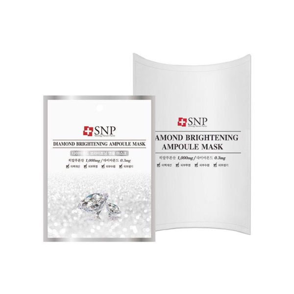 SNP Diamond Brightening Ampoule Mask (10piece)