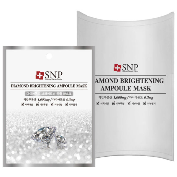 SNP Diamond Brightening Ampoule Mask (10piece)