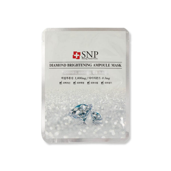 SNP Diamond Brightening Ampoule Mask (10piece)