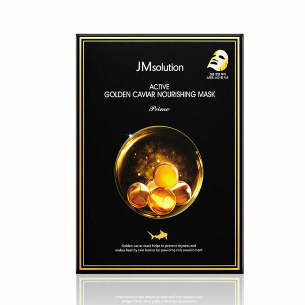 JM SOLUTION Active Golden Caviar Nourishing Mask (10pcs)