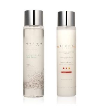 KICHO Leaf Recipe Essence Toner + Balancing Booster Fluid Set