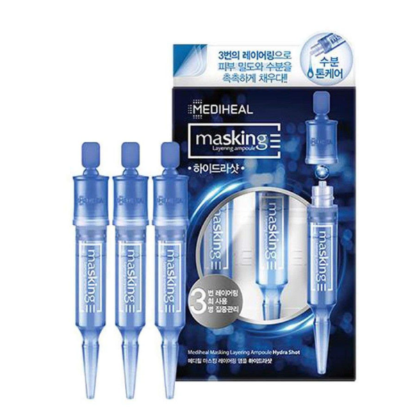 Mediheal Masking Layering Ampoule Hydra Shot (3pcs)