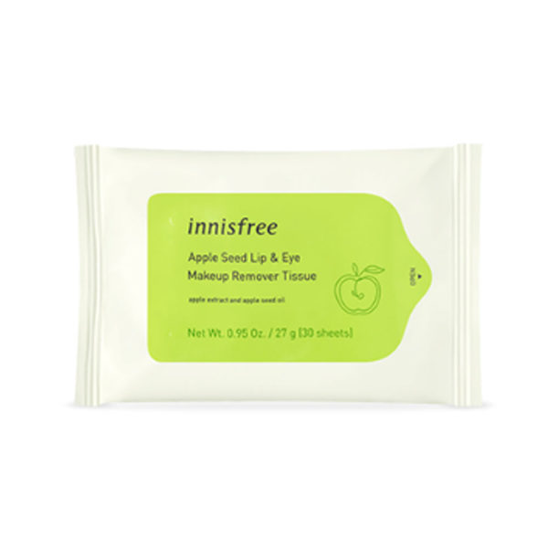 Innisfree Apple Seed Lip & Eye Remover Tissue