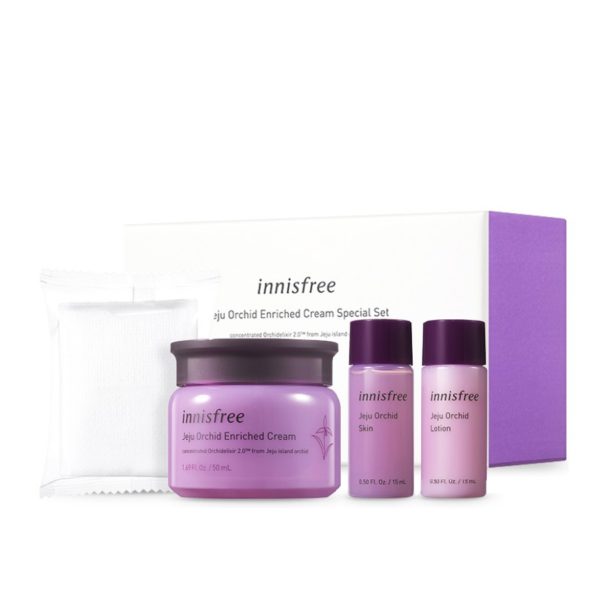Innisfree Jeju Orchid Enriched Cream Special Set