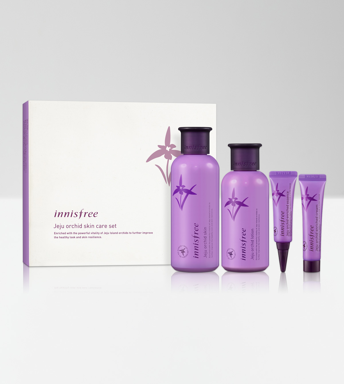 Innisfree Jeju Orchid Skin Care Set