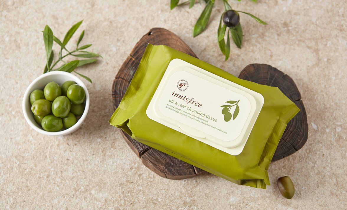 Innisfree Olive Real Cleansing Tissue