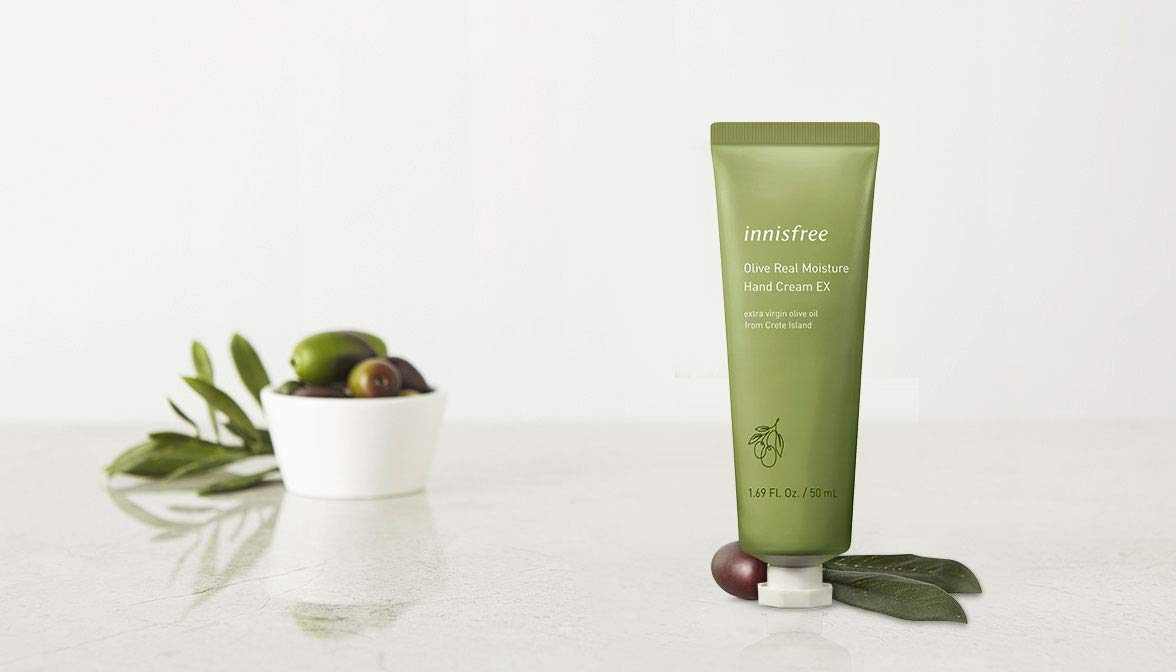 Innisfree Olive Real Moisture Hand Cream EX