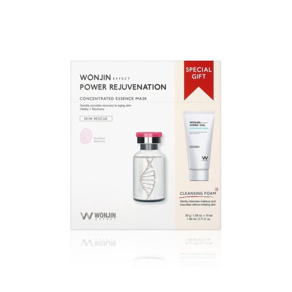 Wonjin Effect Power Rejuvenation Concentrated Essence Mask & Cleansing Special Kit