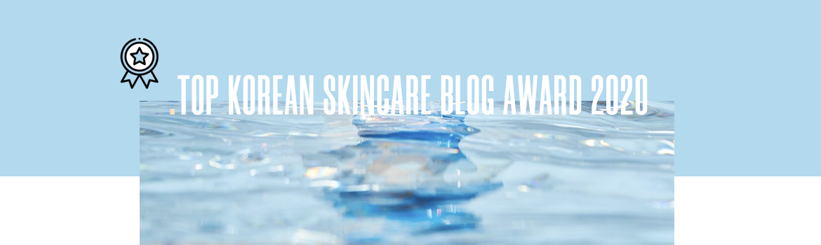 Top Korean Skincare Blog Award 2020