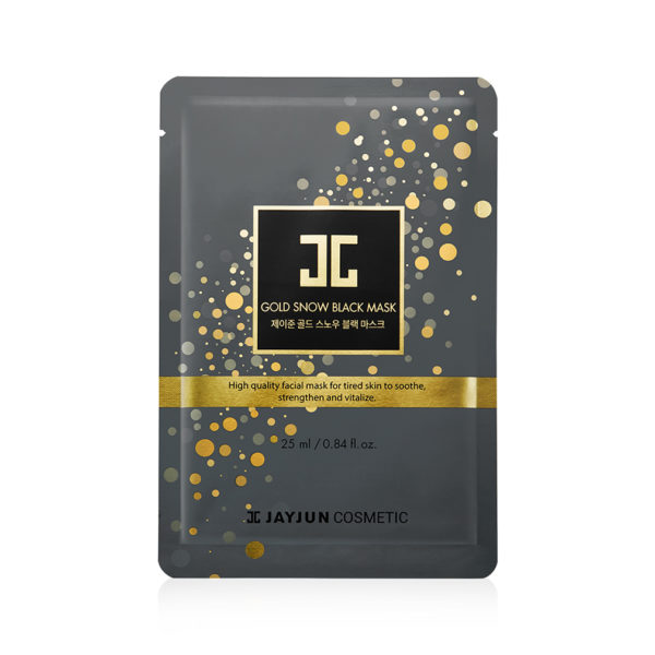 Jayjun Gold Snow Black Mask