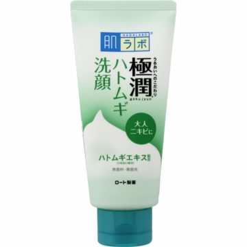 HADA LABO GOKUJYUN Pearl Barley Face Wash