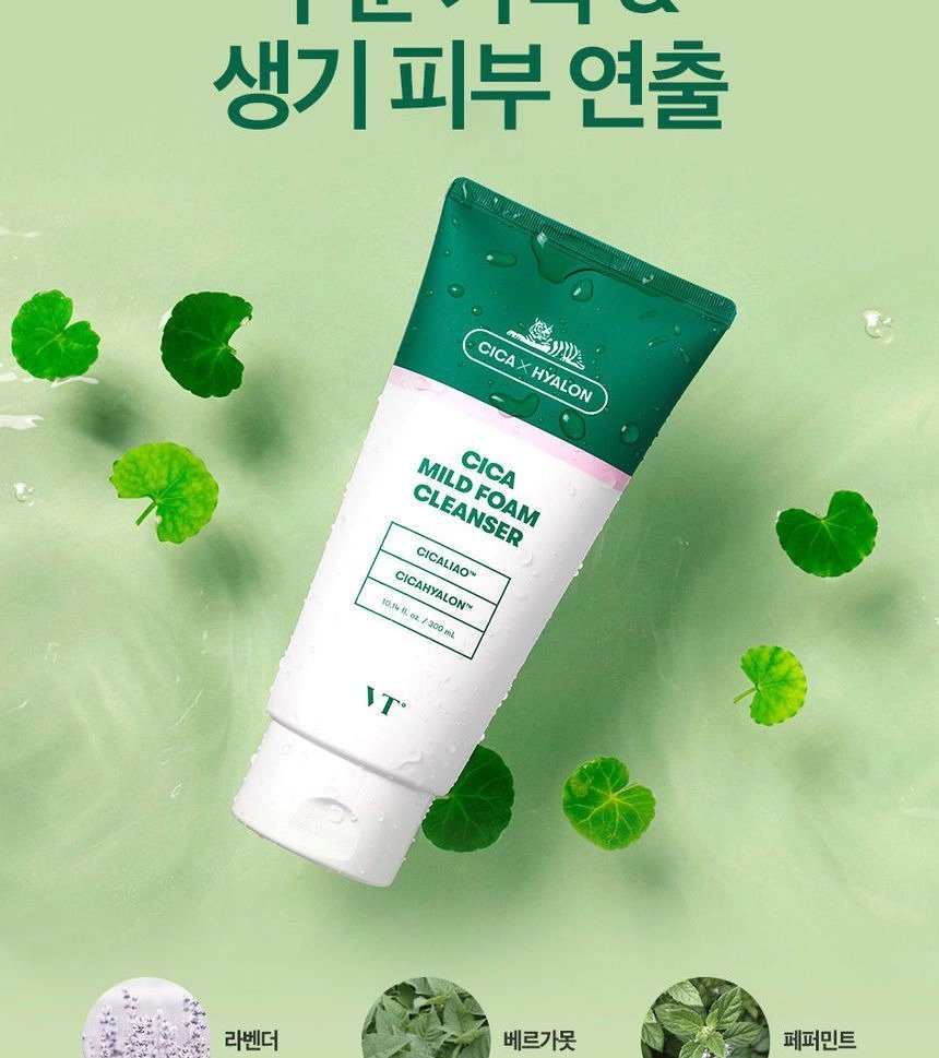 VT Cica Mild Foam Cleanser