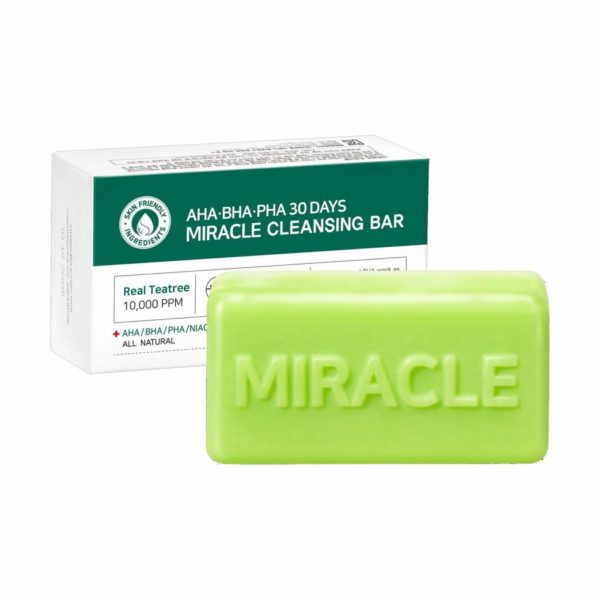 SOME BY MI AHA, BHA, PHA 30 Days Miracle Cleansing Bar