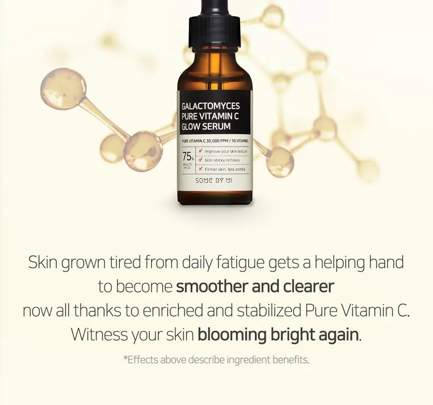 SOME BY MI Galactomyces Pure Vitamin C Glow Serum