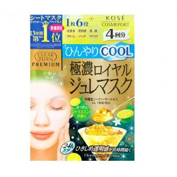 Kose Clear Turn Premium Royal Okinawa Citrus Depressa Cool Type Gelee Mask