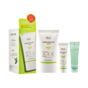 Dr. G Green Mild Up Sun+ Set SPF50+PA++++ (3 Items)