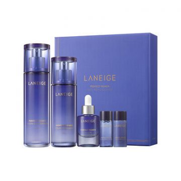 Laneige Perfect Renew Anti-Aging Skincare Duo Set (5 Items)